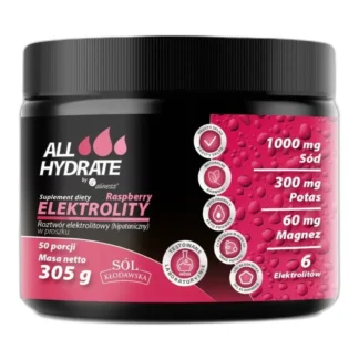 Elektrolity w proszku z maliną — zdjęcie 1