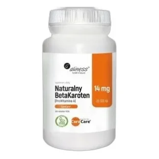 Aliness Naturalny BetaKaroten 14 mg (ProWitamina A) — zdjęcie 1