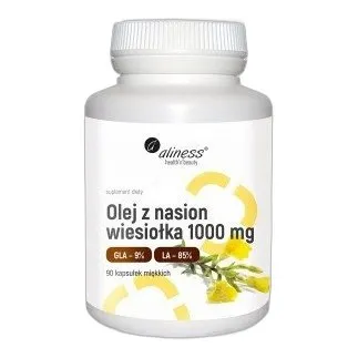Aliness Olej z nasion wiesiołka 1000 mg — zdjęcie 1