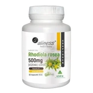 Aliness Rhodiola rosea 500 mg Różaniec górski — zdjęcie 1