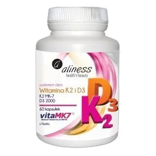 Witamina D3 i K2 MK-7 w kapsułkach — zdjęcie 1