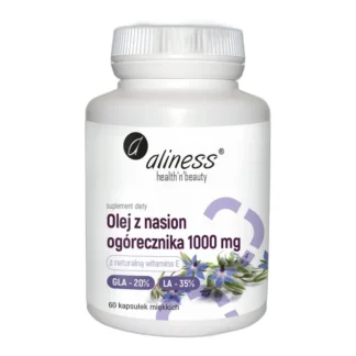 Olej z ogórecznika 1000 mg z GLA — zdjęcie 1