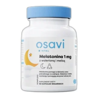Melatonina 1 mg z walerianą i melisą — zdjęcie 1