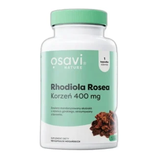 Osavi Rhodiola Rosea Korzeń 400 mg (120 szt.) — zdjęcie 1
